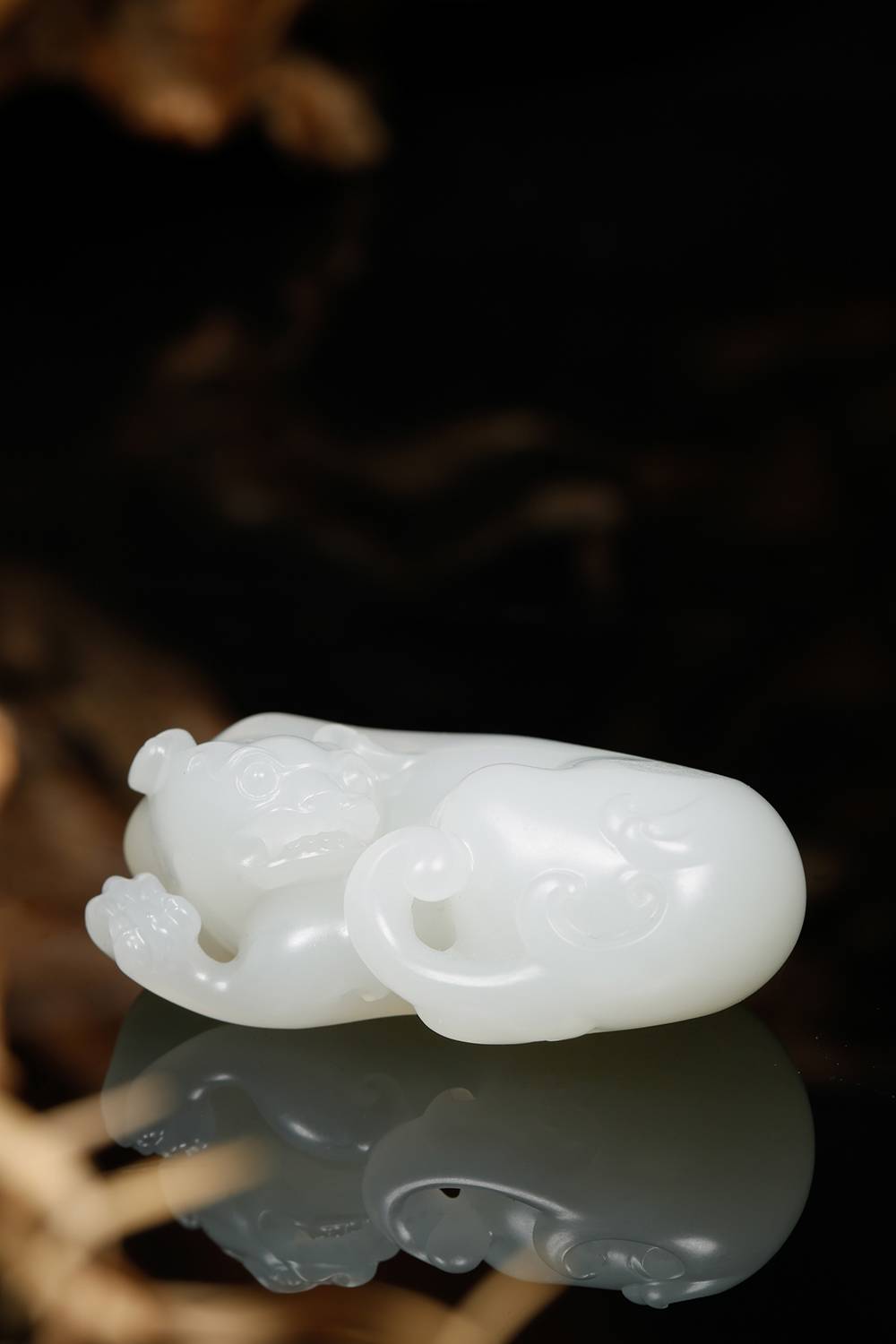 和田玉 【籽料】 貔貅 红皮 内包物無し1級品‼️ 【国家鑑定機関認可済】 和田玉 【籽料】 貔貅 红皮 内包物無し1級品‼️ 【国家鑑定