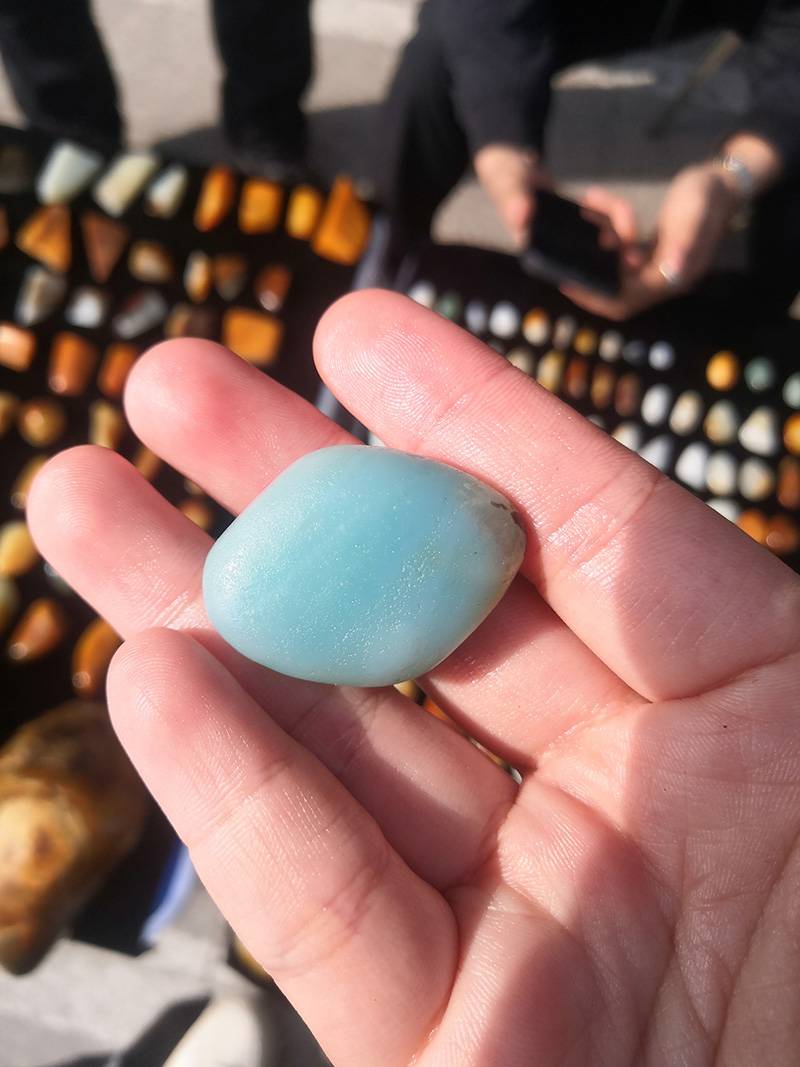 比黄玉还稀有？蓝色的和田玉籽料！和田玉鉴定保养知识大全-藏玉网- 藏