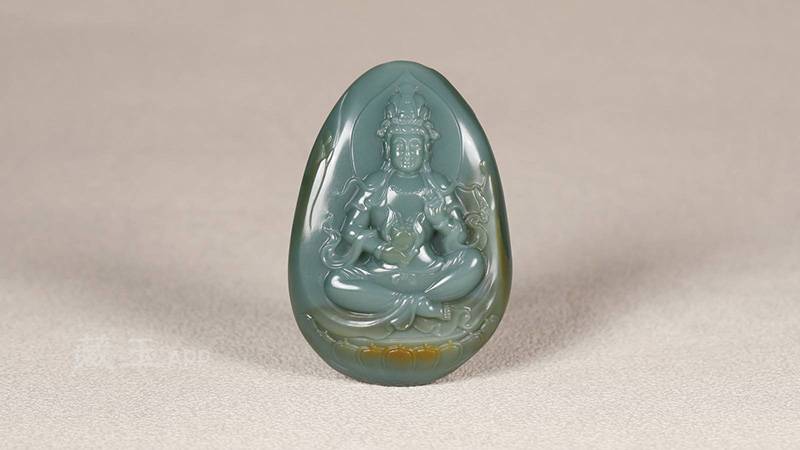 比黄玉还稀有？蓝色的和田玉籽料！和田玉鉴定保养知识大全-藏玉网- 藏