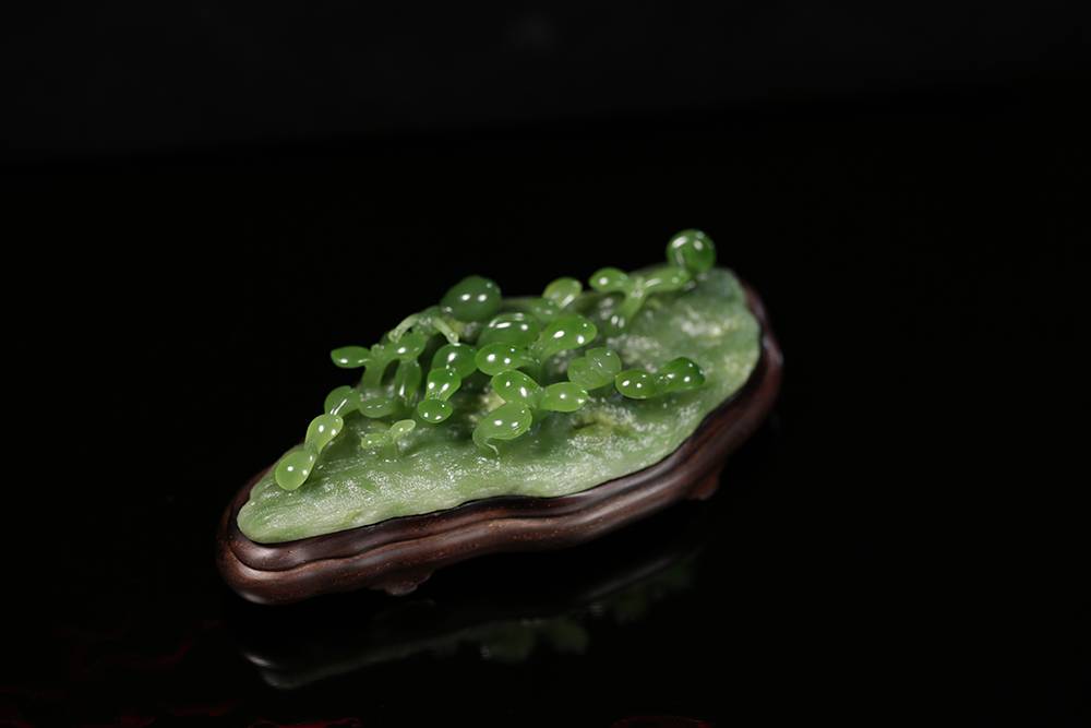 中国玉石、骨董、砡 总成交107万！藏玉直播×中国玉石雕刻大师王朝杰精品拍收官和田玉鉴定