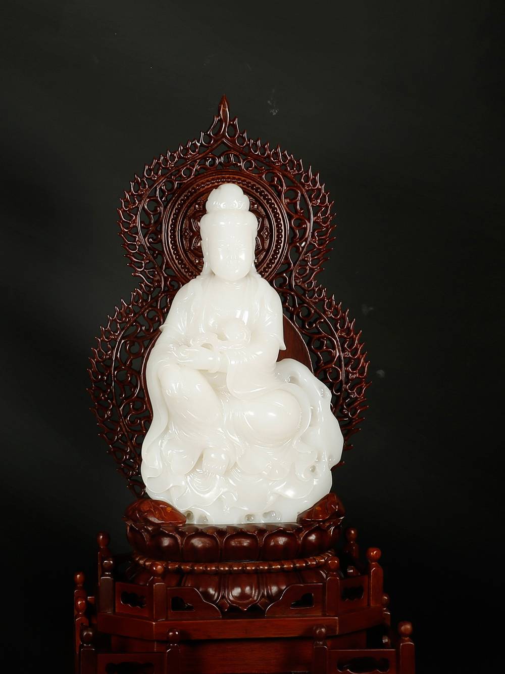 结缘赏丨藏玉花魁《观音》和田玉鉴定保养知识大全-藏玉网- 藏玉｜藏玉