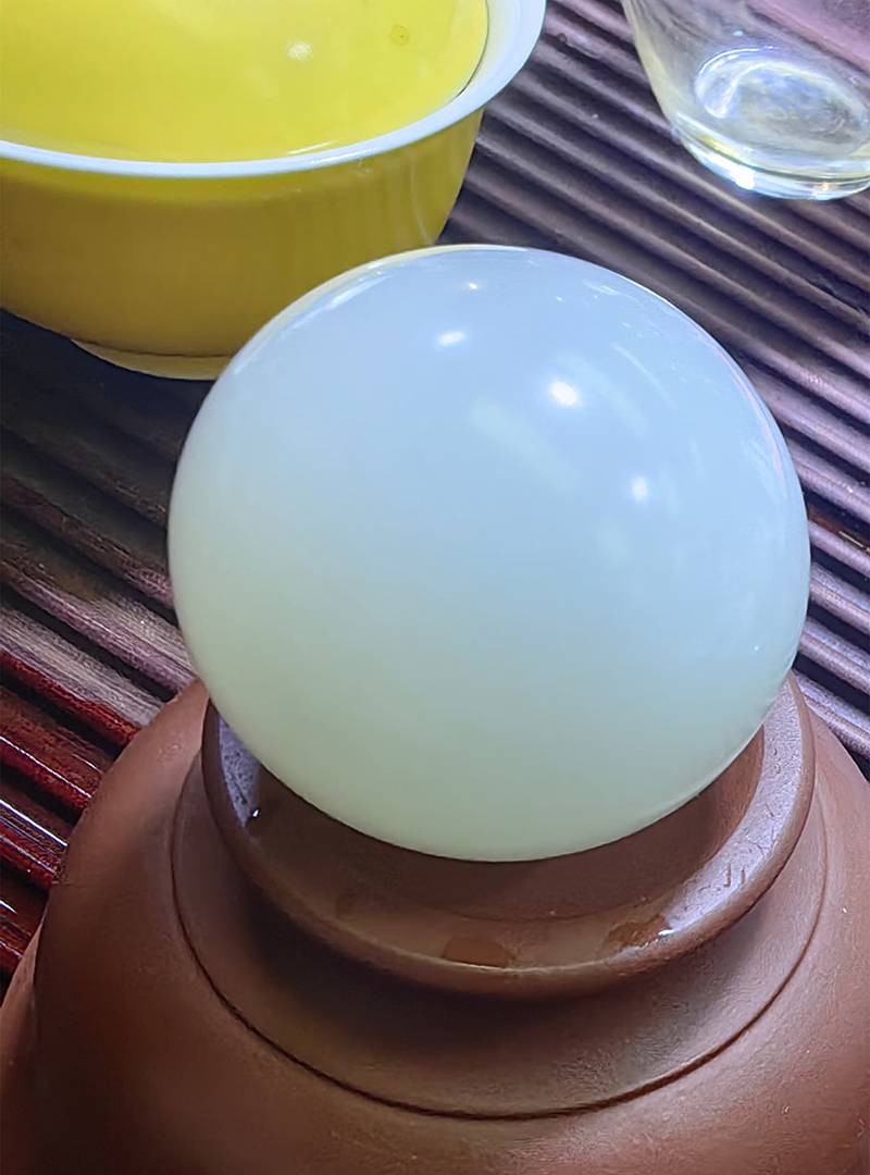 一颗珠子百两金！一个要20万的籽料大珠子