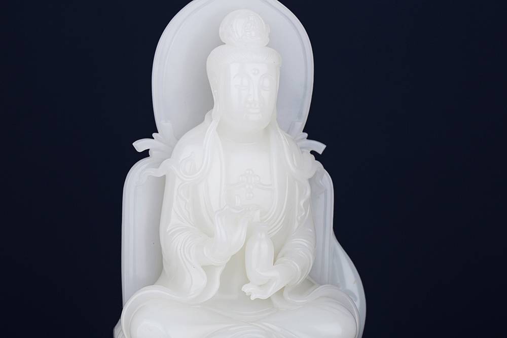 结缘赏丨藏玉标王《观音》和田玉鉴定保养知识大全-藏玉网- 藏玉