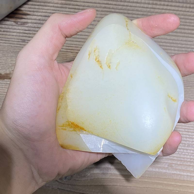 没想到，切开后是个钢板料！