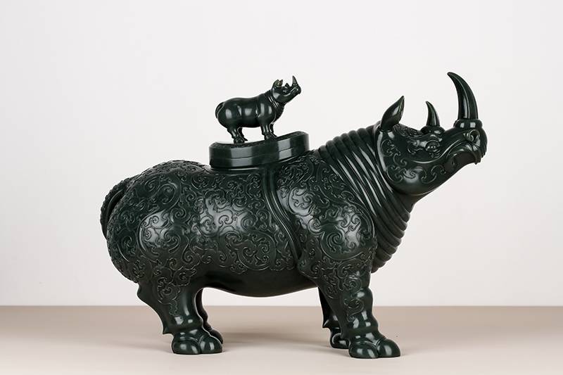犀牛尊——望月怀古，镇宅守今