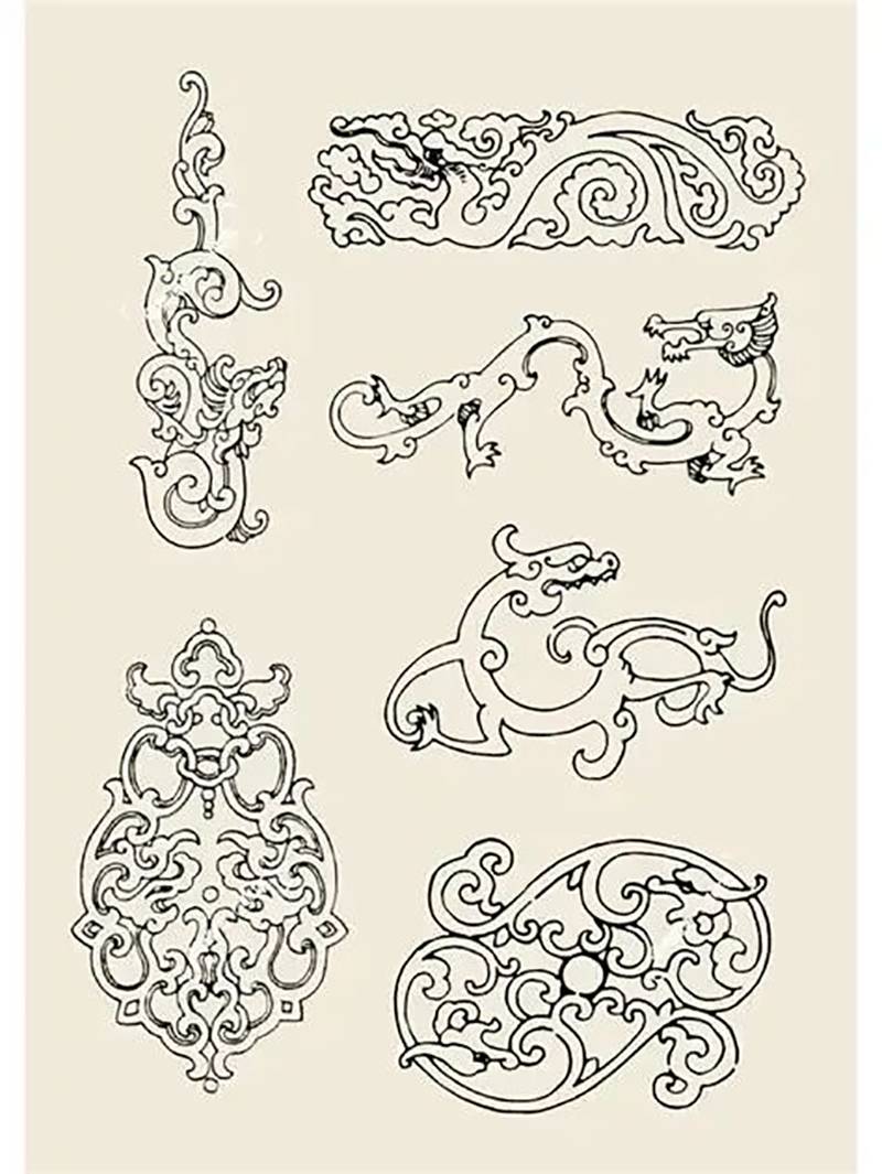 藏玉大盘点·龙纹｜老祖宗的纹样美学，盘点九大传统龙纹和田玉鉴定保养