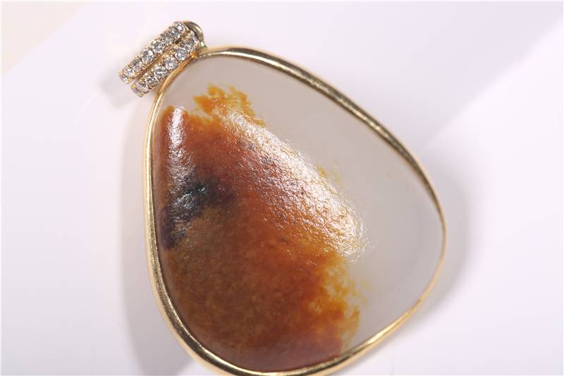 本物保証 和田玉ペンダント 貴重な料虎皮｜Yahoo!フリマ（旧