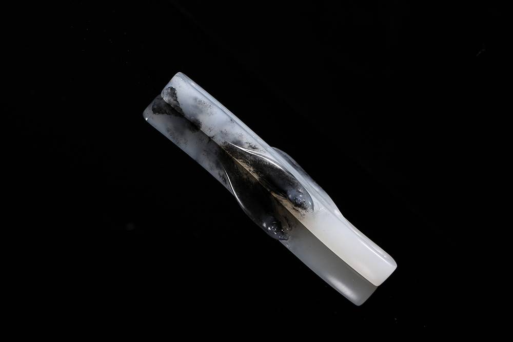 臻品丨似水流年，香插，新疆和田青花籽料，邀您共赏