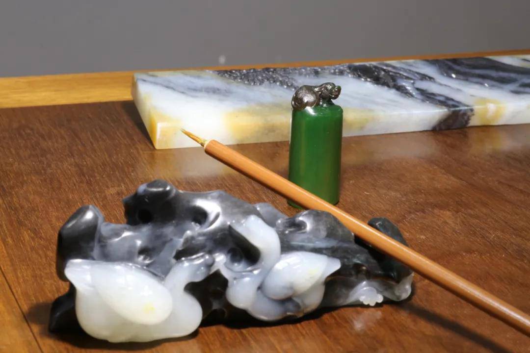 走进和田玉雕文房之境，藏玉养心，享受独属于自己的清净