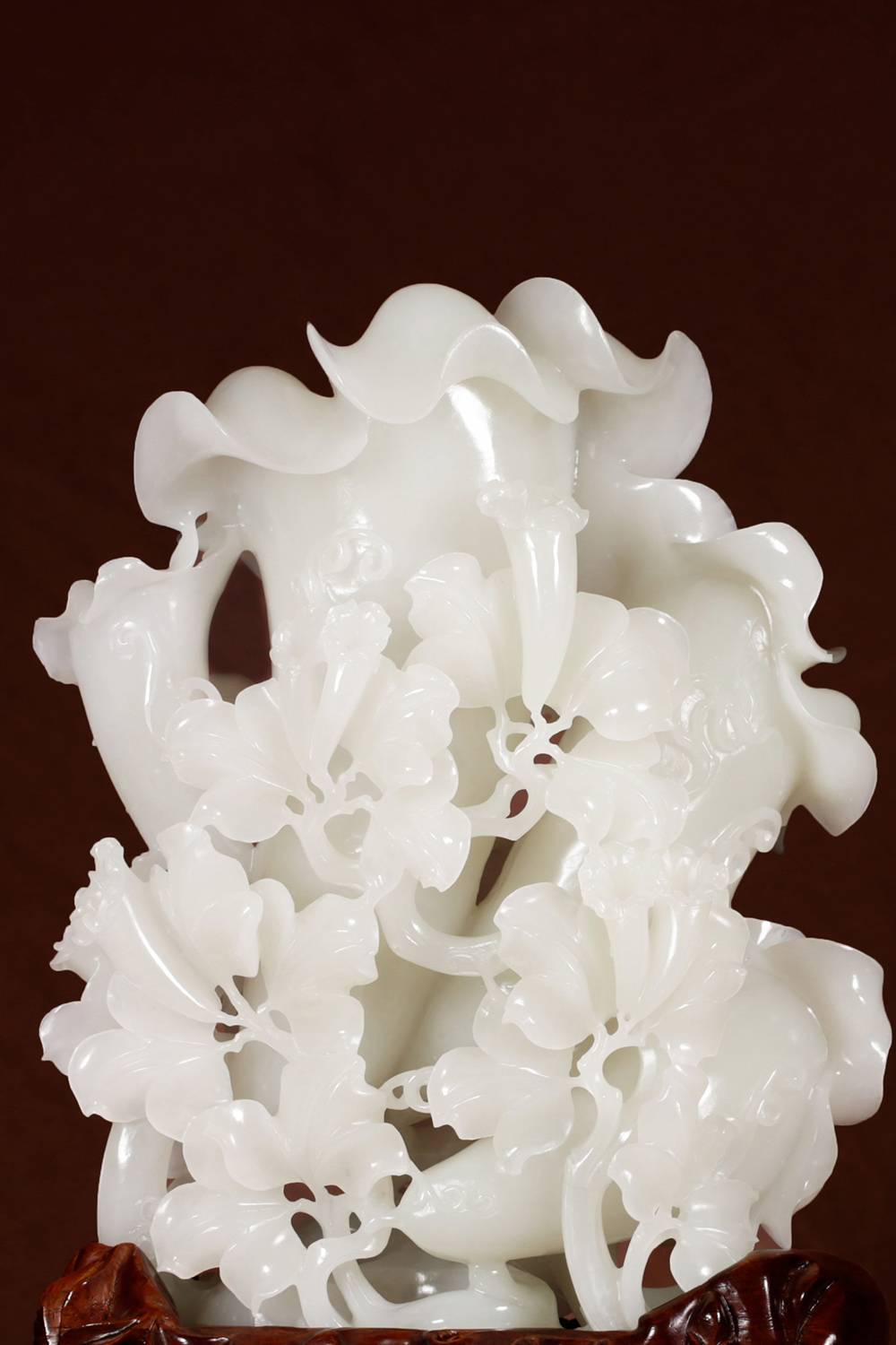 结缘赏丨藏玉标王《花开富贵》和田玉鉴定保养知识大全-藏玉网- 藏玉
